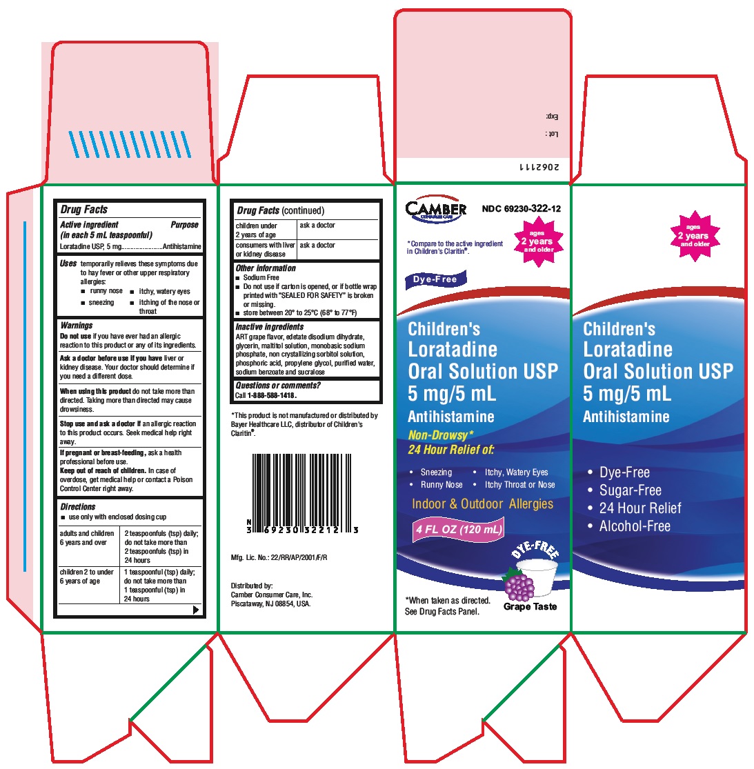 Pill image for Loratadine Oral Solution Usp, 5mg/5 Ml (otc)
