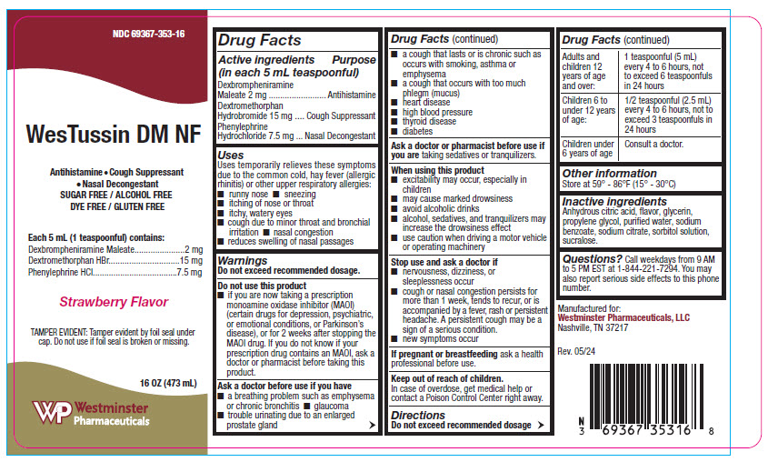 Pill image for Westussin Dm Nf