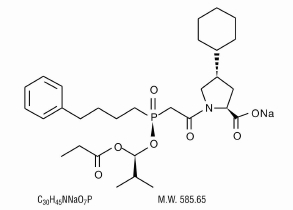 Pill image for Fosinopril Sodium And Hydrochlorothiazide Tablets, Usp