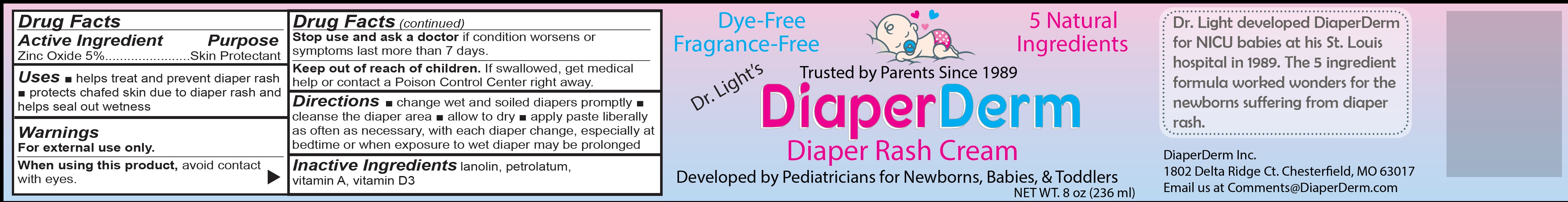 Pill image for Diaperderm Diaper Rash Cream