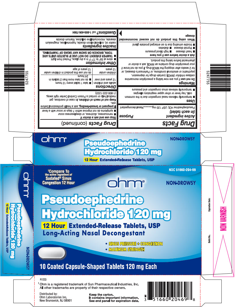 Pill image for Pseudoephedrine Hydrochloride