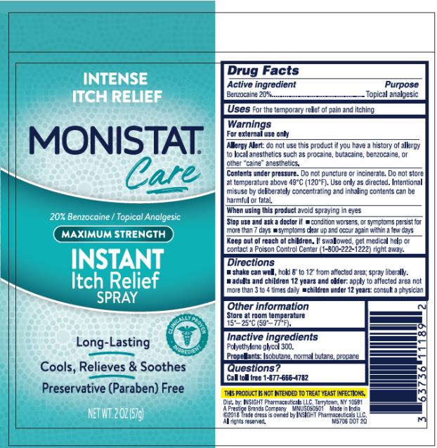Pill image for Monistat Care Itch Relief Spray