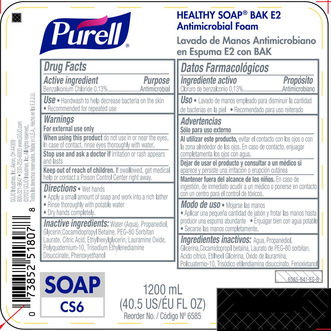 Pill image for Purell® Healthy Soap® Bak E2 Antimicrobial Foam Soap