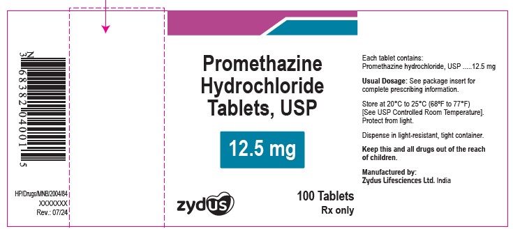 Pill image for Promethazine Hydrochloride Tablets Usp