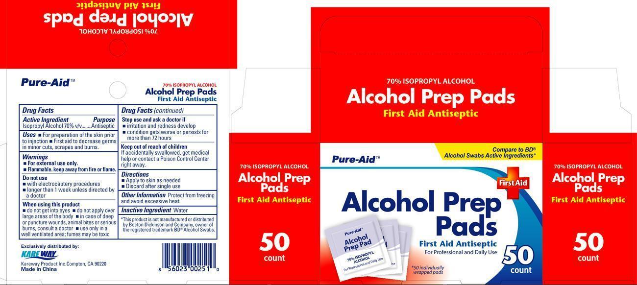 Pill image for Pure-aid Alcohol Prep Pads