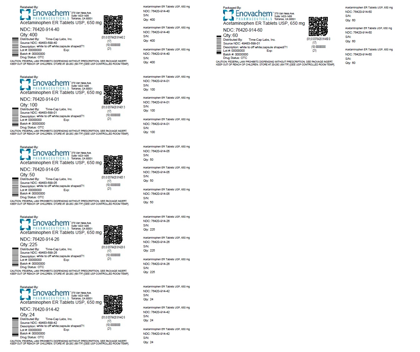 Pill image for Timely 699r 704r Acetaminophen Extended-release Tablets Usp, 650 Mg