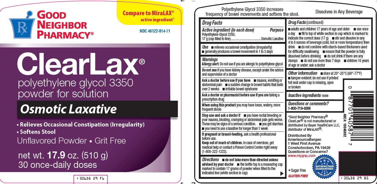 Pill image for Amerisource Bergen Clearlax®