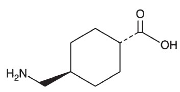 Pill image for These Highlights Do Not Include All The Information Needed To Use Tranexamic Acid Injection Safely And Effectively. See Full Prescribing Information For Tranexamic Acid Injection.