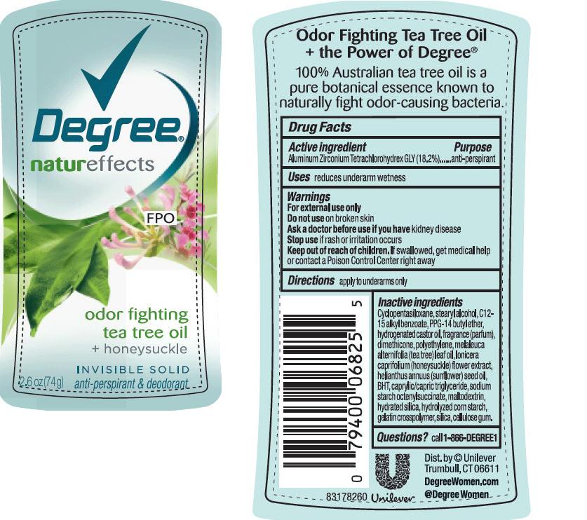 Pill image for degree honeysuckle and tea tree oil antiperspirant deodorant