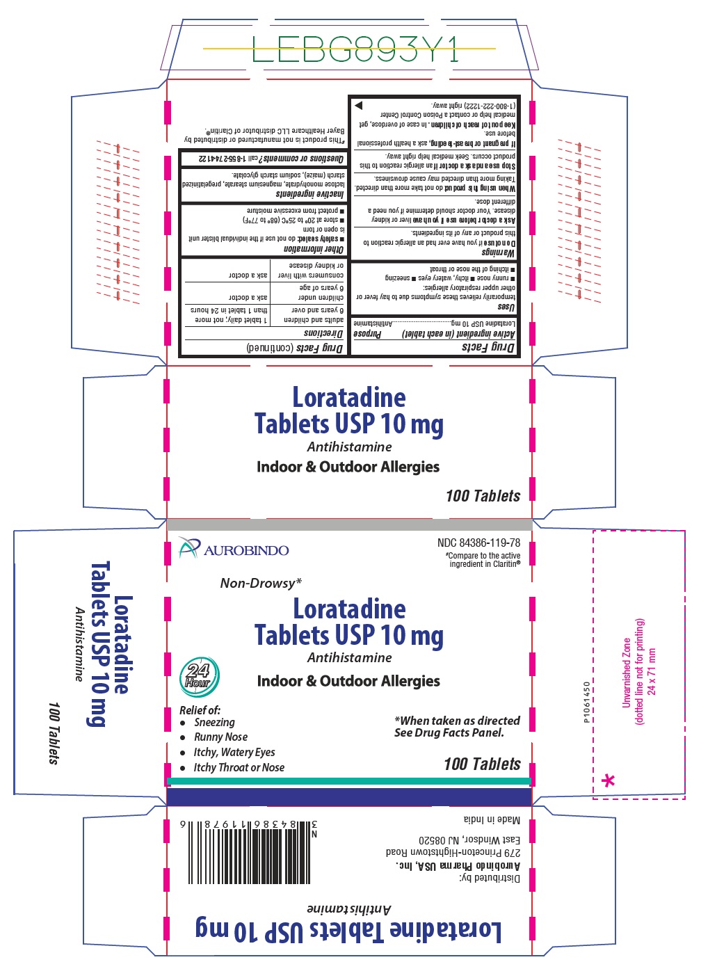 Pill image for Loratadine Tablets Usp 10 Mg