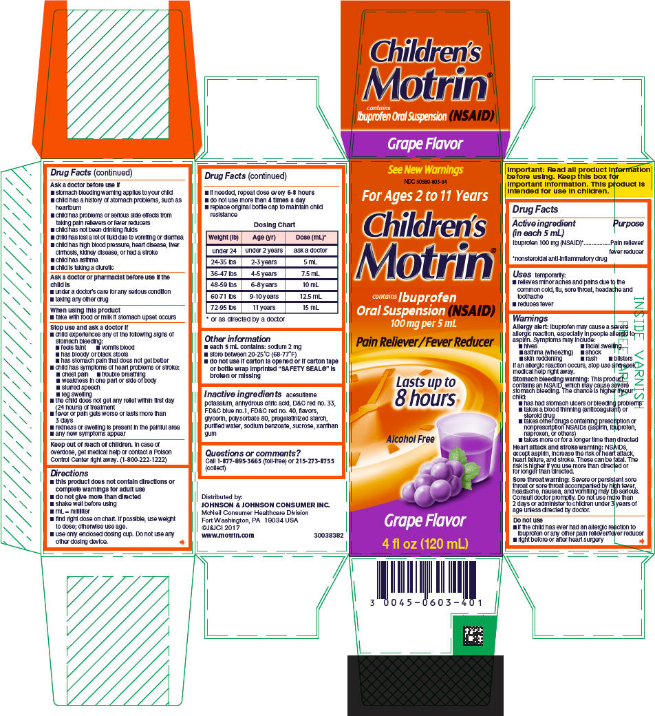 Pill image for Children's Motrin
