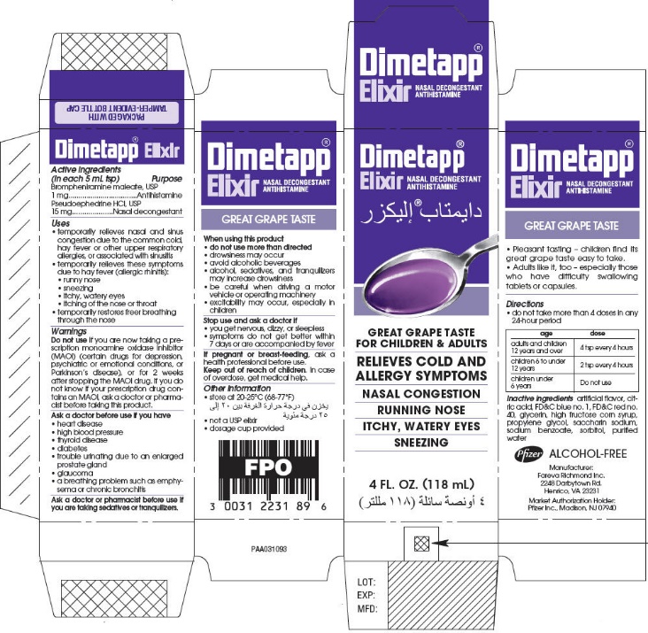 Pill image for Dimetapp ®