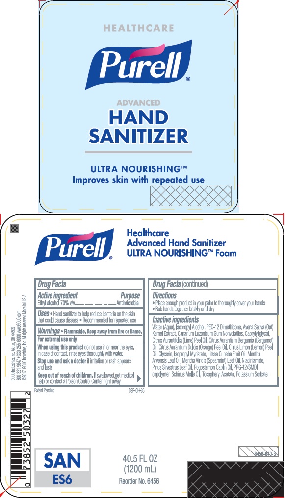 Pill image for purell healthcare advanced hand sanitizer ultra nourishing™ foam