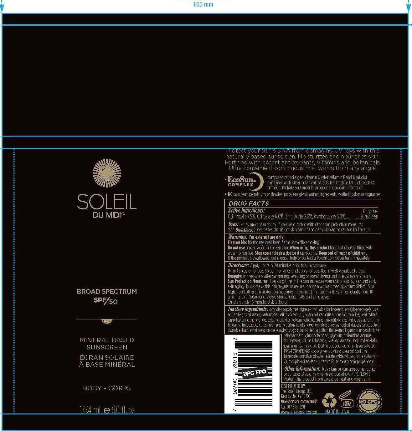 Pill image for soleil spf-50