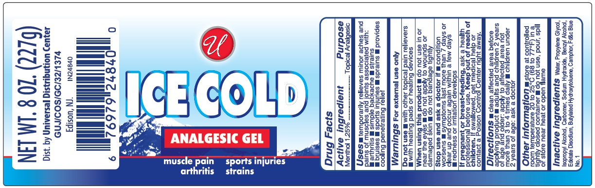 Pill image for Universal Ice Cold Analgesic Gel