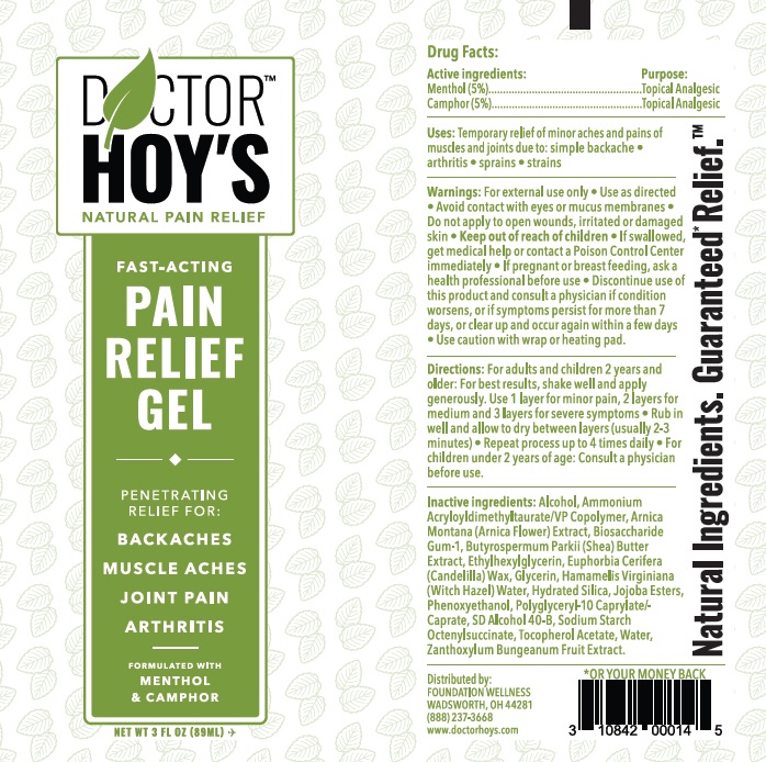 Pill image for Doctor Hoy's Pain Relief Gel