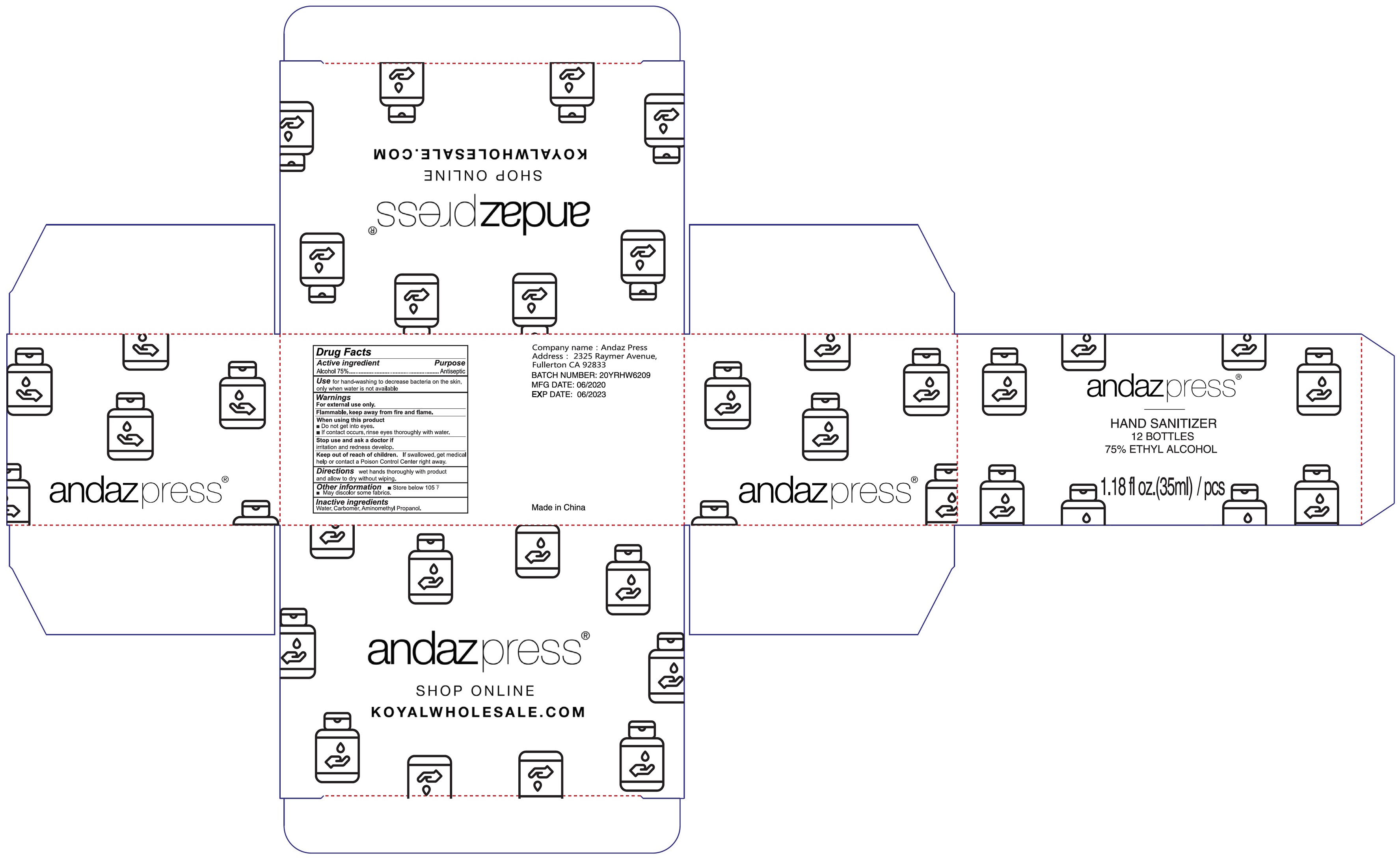 Pill image for Hand Sanitizer