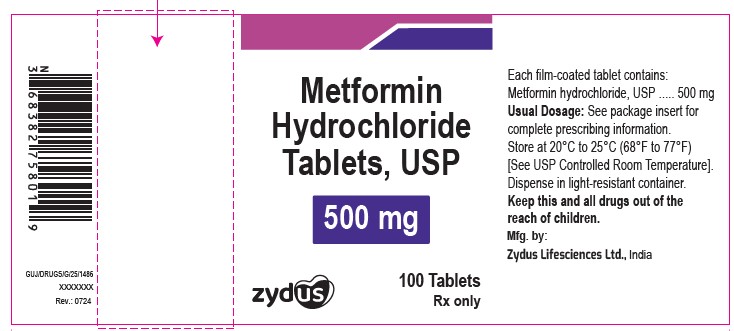 Pill image for Metformin Hydrochloride Tablets