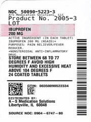 Pill image for Major Pharmaceuticals Ibuprofen Drug Facts