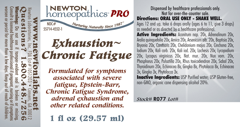 Pill image for Exhaustion Chronic Fatigue