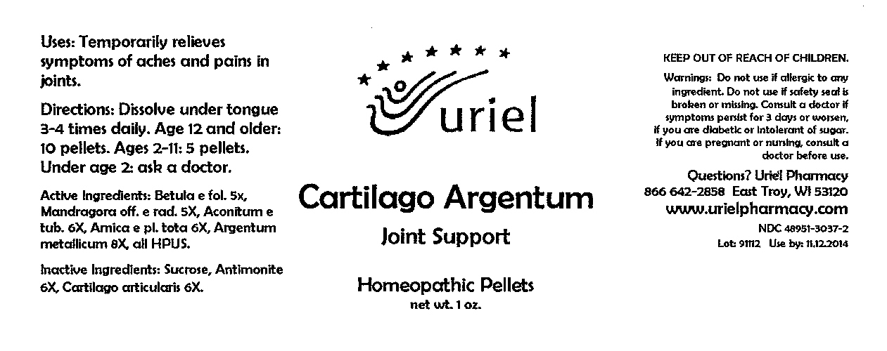 Pill image for Cartilago Argentum Joint Support Pellets - 1 Oz.