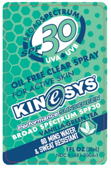 Pill image for Kinesys Spf 30 Vanilla Green Tea Spray Sunscreen