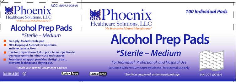 Pill image for Phoenix Alcohol Prep Pads