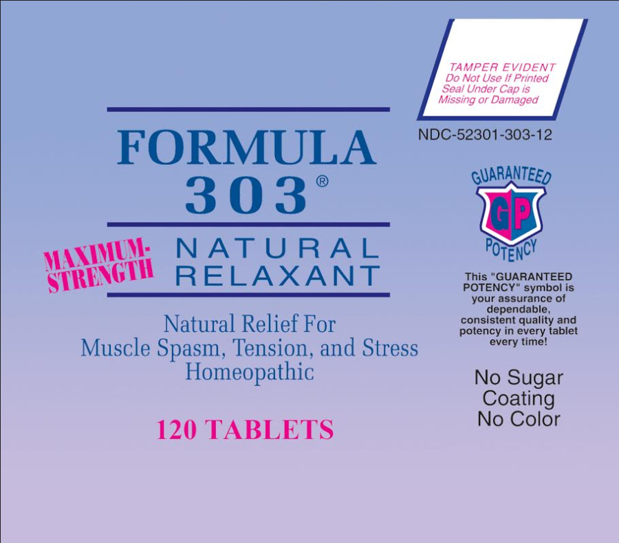 Pill image for Formula 303 Maximum Strength