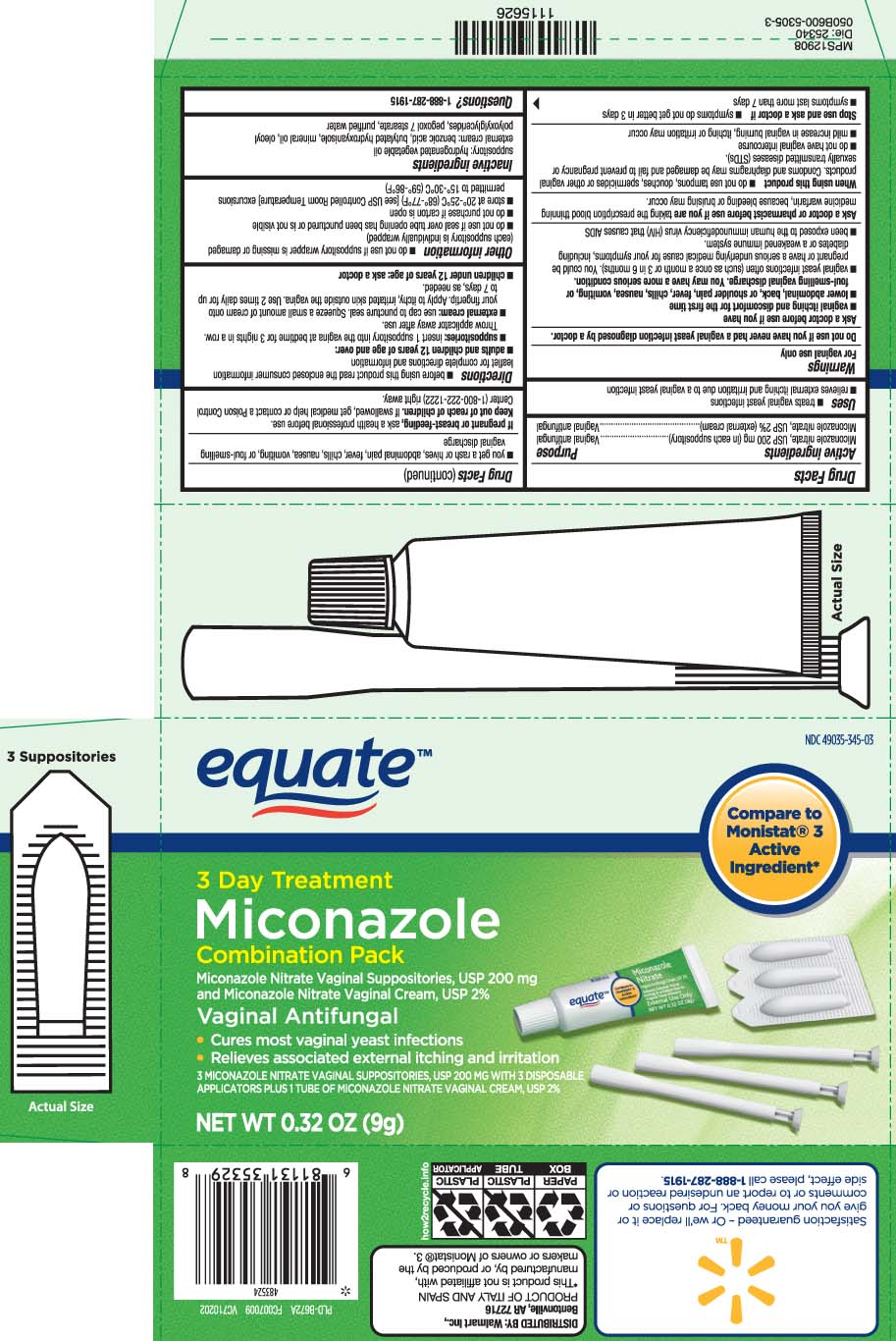 Pill image for Miconazole 3 Combination Pack