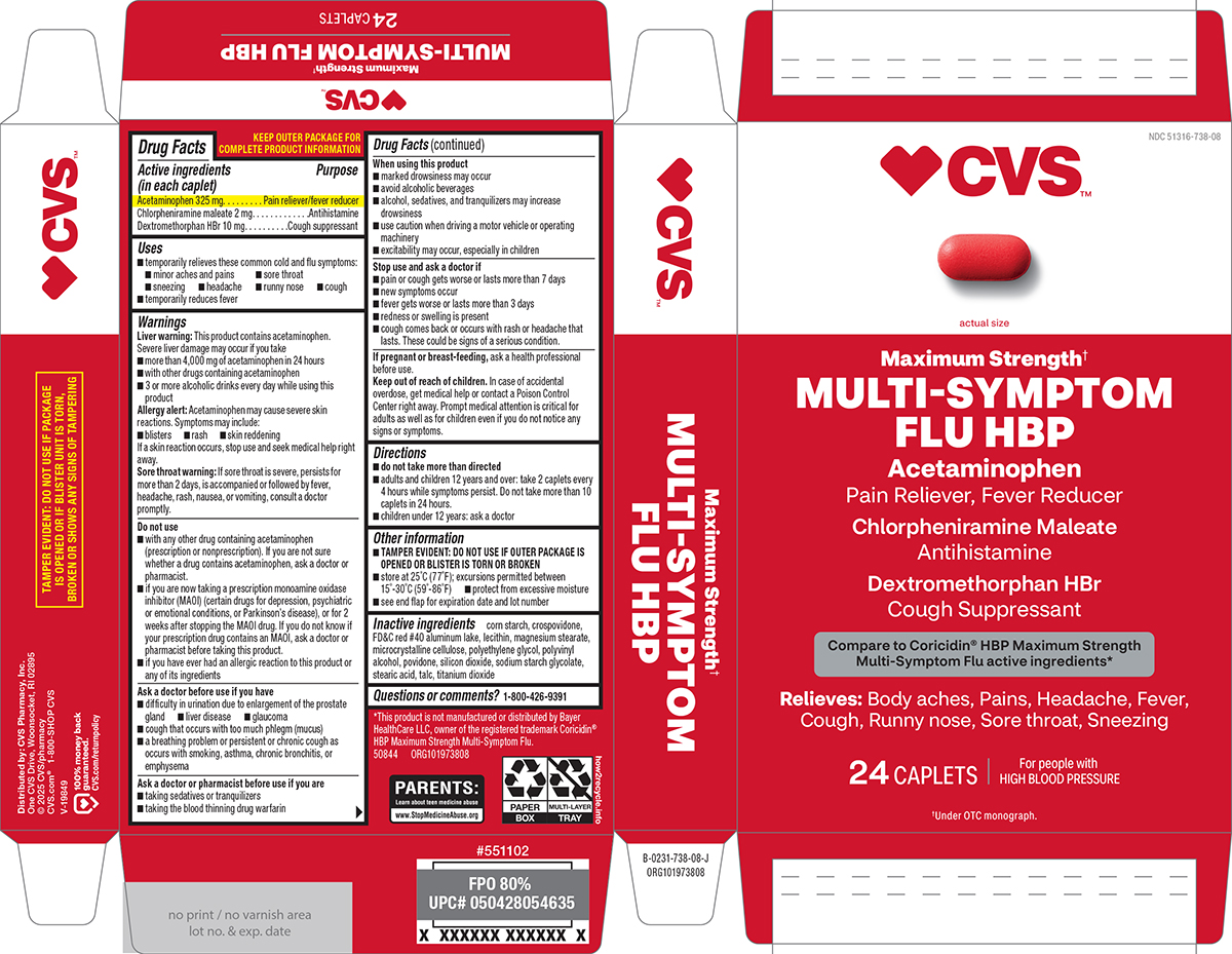 Pill image for Cvs 44-738 Ms