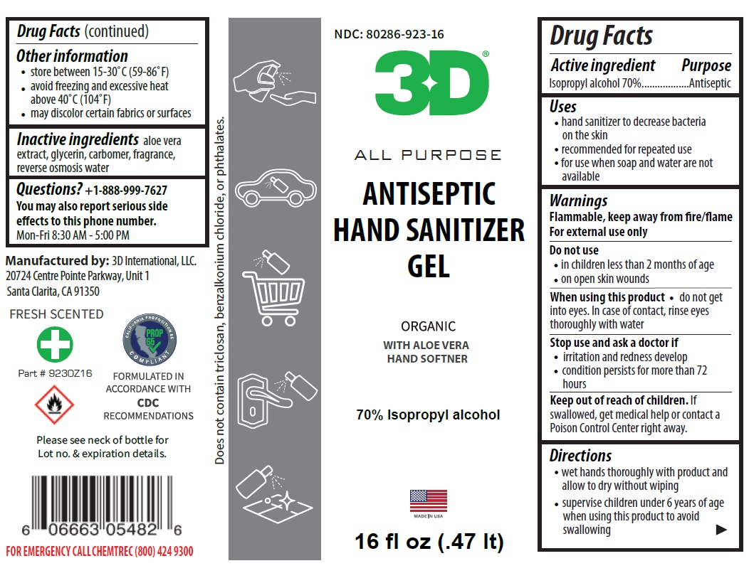 Pill image for 3d antiseptic hand Sanitizer Gel