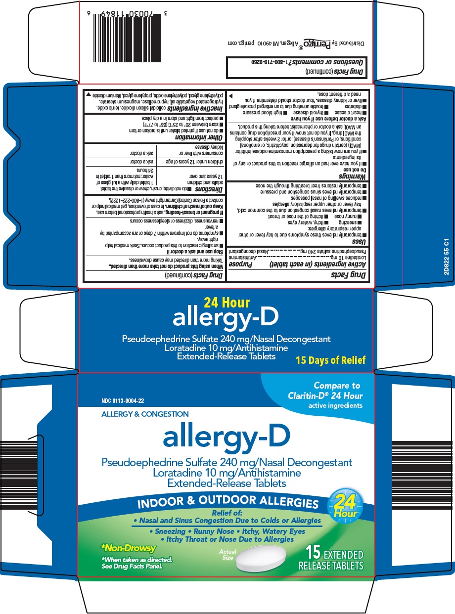 Pill image for Perrigo Allergy-d Drug Facts