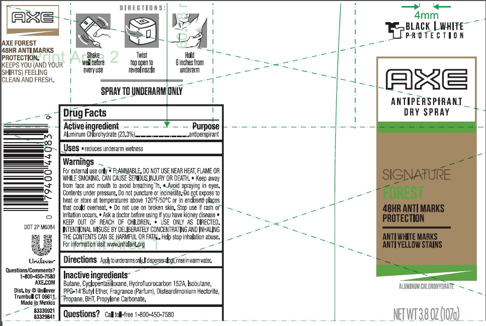 Pill image for Axe Signature Forest Dry Spray Antiperspirant