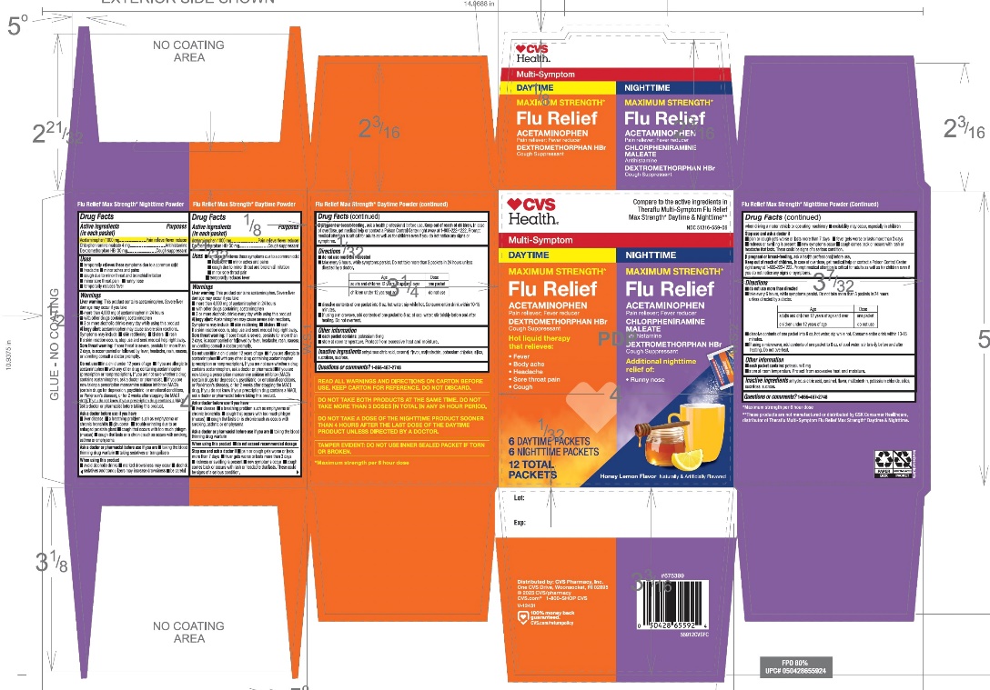 Pill image for Theraflu Flu Relief Max Strength Combo Pack Drug Facts