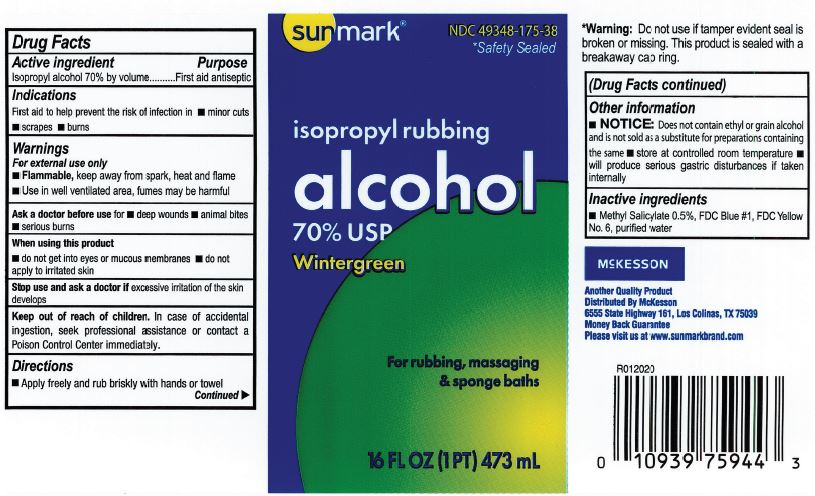 Pill image for Sunmark Isopropyl Alcohol 70 Percent Usp With Wintergreen Oil
