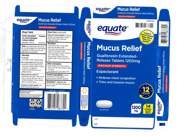 Pill image for Equate Mucus Relief  234