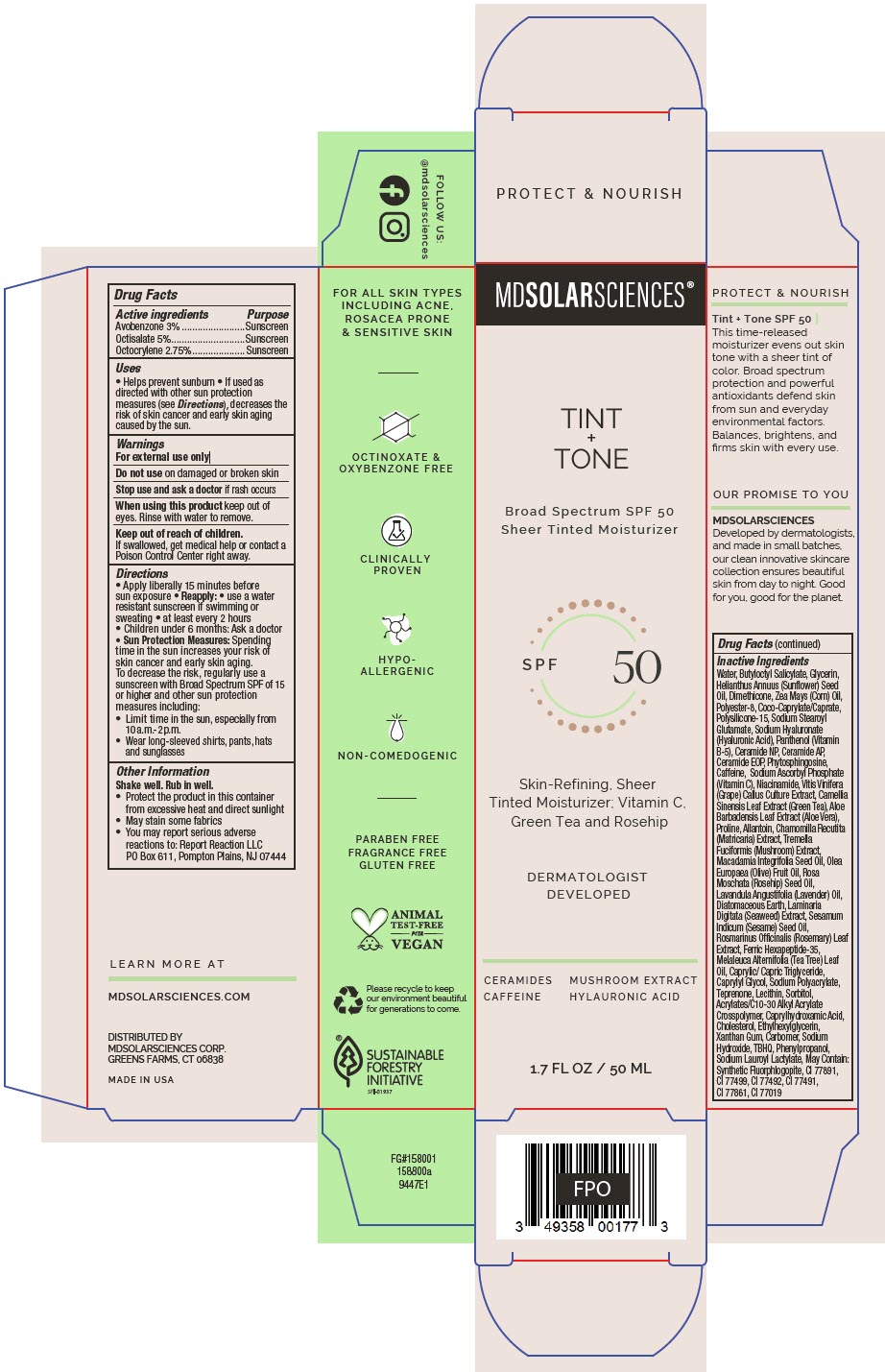 Pill image for Tint + Tone Spf 50.