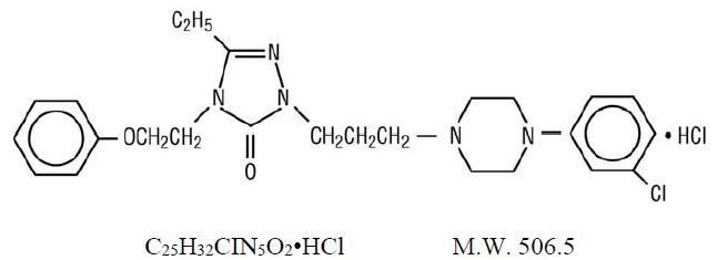 Pill image for Nefazodone Hydrochloride Tablets, Usp
