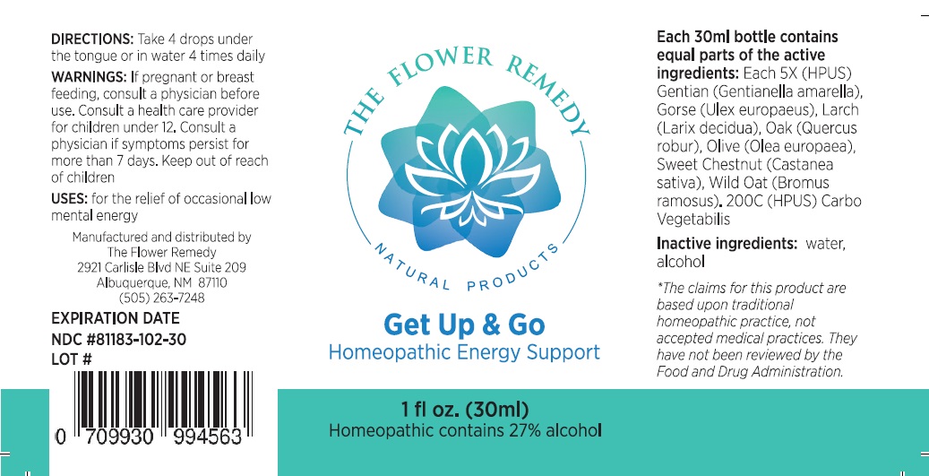 Pill image for The Flower Remedy Natural Products Get Up & Go