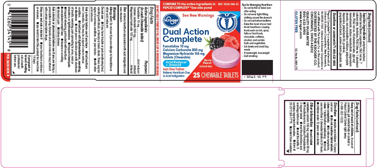 Pill image for Kroger Co. Dual Action Complete Drug Facts