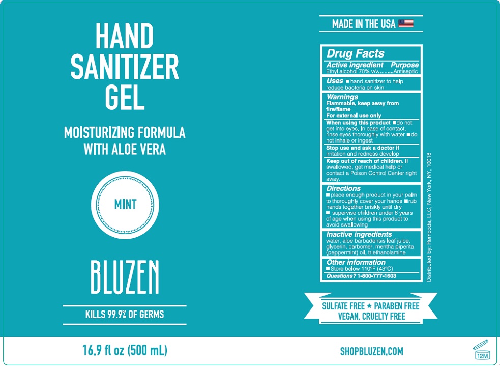 Pill image for Bluzen Hand Sanitizer Gel