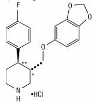 Pill image for paroxetine extended release tablets