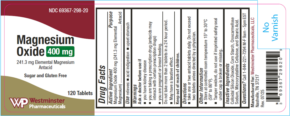 Pill image for Magnesium Oxide