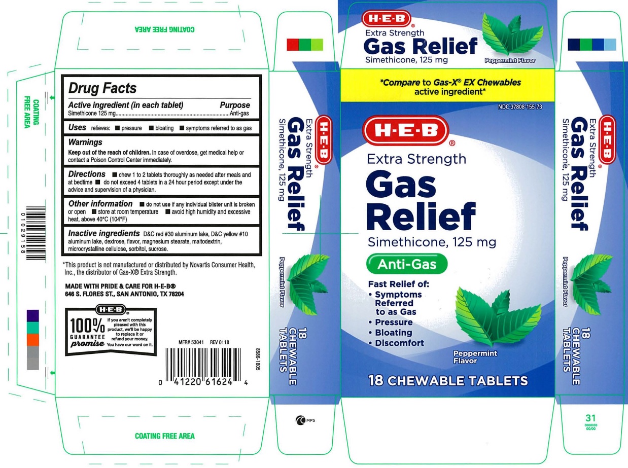 Pill image for Heb Extra Strength Gas Relief Tablets