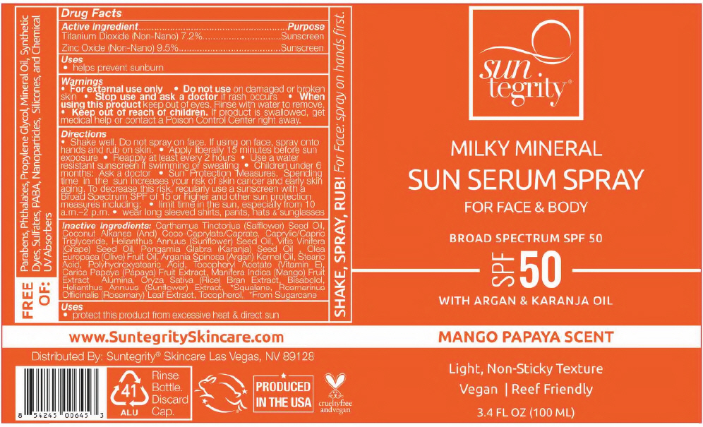 Pill image for milky mineral sun serum spray