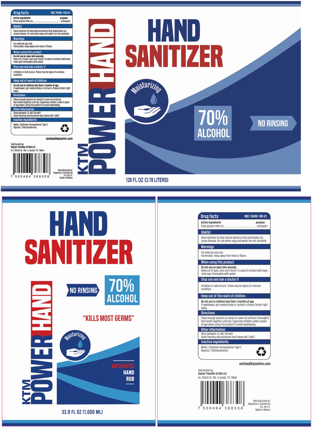 Pill image for Ktm Power Hand Hand Sanitizer