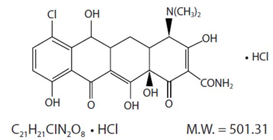 Pill image for Demeclocycline Hydrochloride Tablets, Usp