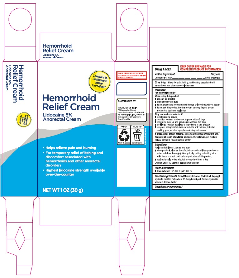 Pill image for Hemorrhoid Relief Cream