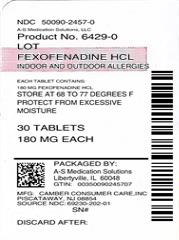 Pill image for Fexofenadine Hydrochloride Tablets Usp, 180 Mg