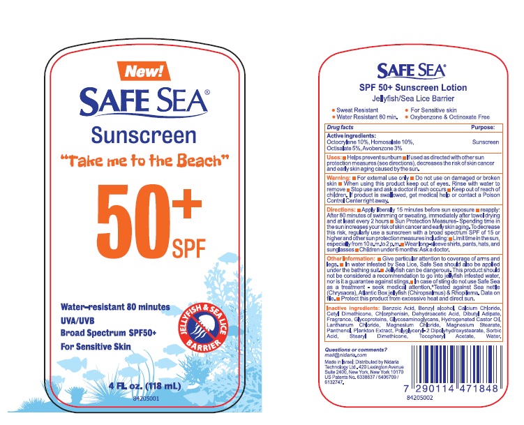 Pill image for Safe Sea Sunscreen 50 Spf